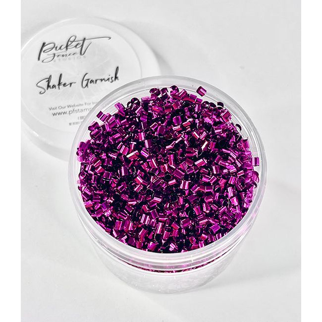 Shaker Garnish - Metallic Purple - Picket Fence Studios
