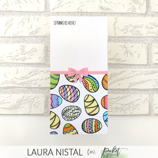 Slim Line Against the Grain Cover Plate Die - Picket Fence Studios