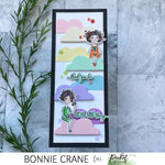 Slim Line Curvy Rainbow Die - Picket Fence Studios