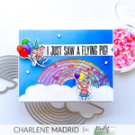 Slim Line Curvy Rainbow Die - Picket Fence Studios