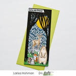 Slim Line Dashes Stencil - Picket Fence Studios