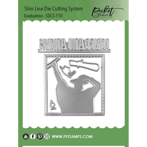 Slim Line Die Cutting System - Graduation - Picket Fence Studios