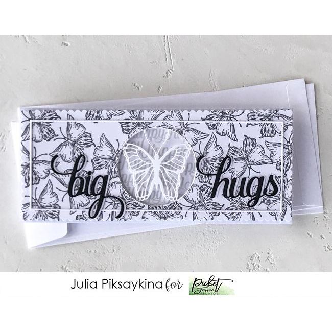 Slim Line Die Cutting System - Monarch Butterfly - Picket Fence Studios