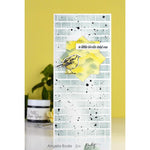 Slim Line English Brick Wall Stencil - Picket Fence Studios