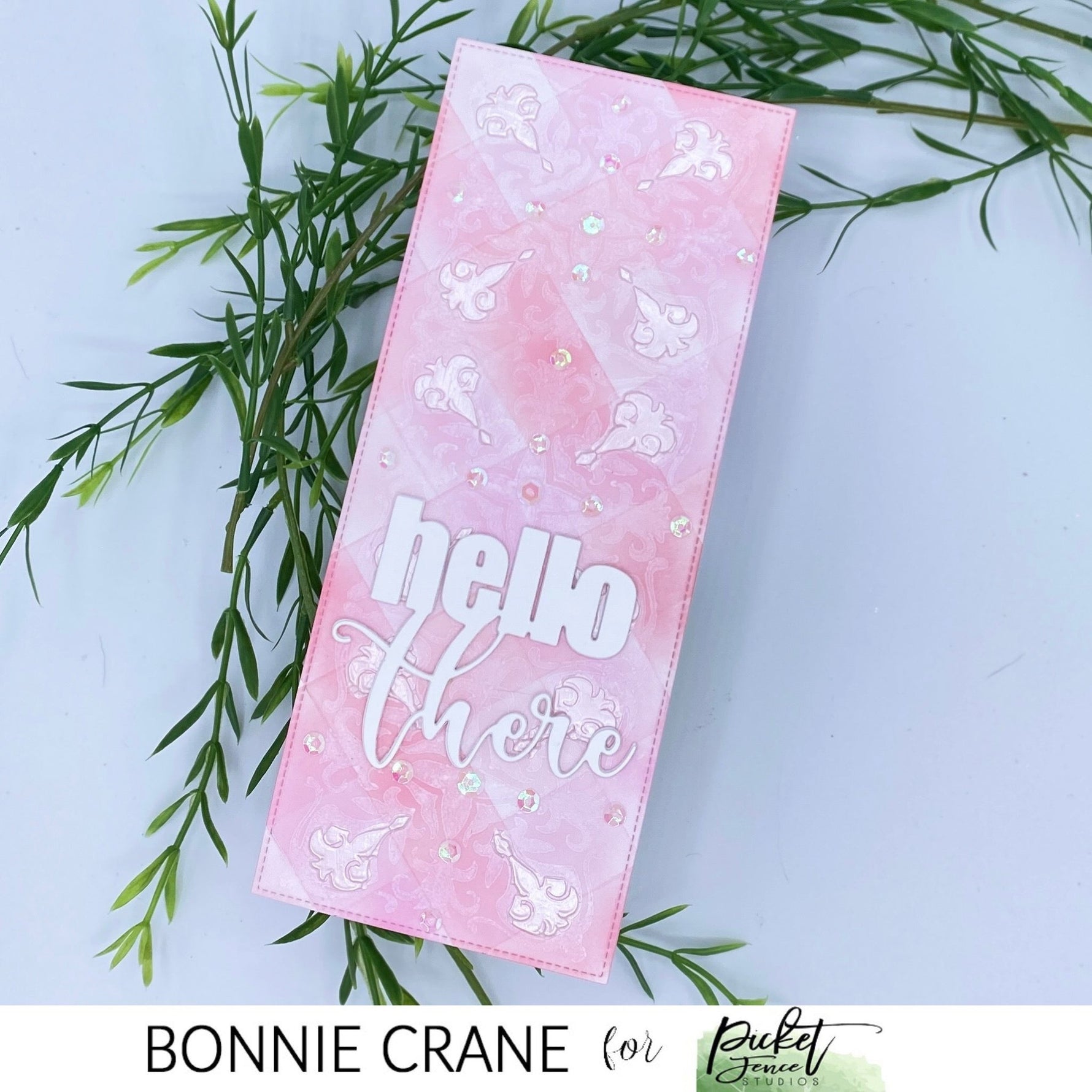 Slim Line Fancy Table Layering Stencils - Picket Fence Studios