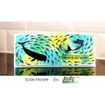 Slim Line Fish for Infinity Stencil - Picket Fence Studios