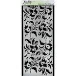 Slim Line Floral Stencil - Picket Fence Studios