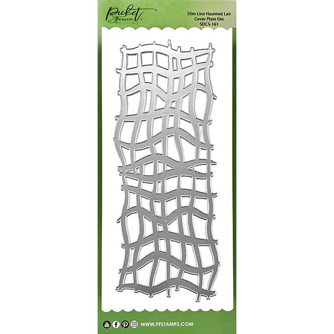 Slim Line Haunted Lair Cover Plate Die - Picket Fence Studios