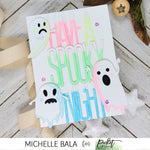 Slim Line Have a Spooky Night Word Die - Picket Fence Studios