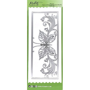 Slim Line Hopes and Dreams Butterfly Cover Plate Die - Picket Fence Studios