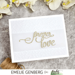 Slim Line I Do Cover Plate Die - Picket Fence Studios