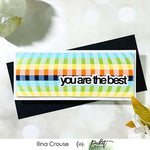 Slim Line Movement Stencil - Picket Fence Studios