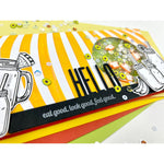 Slim Line Movement Stencil - Picket Fence Studios