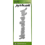 Slim Line Oversized Joy to the World Die - Picket Fence Studios