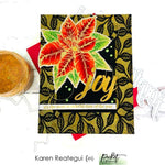 Slim Line Oversized Joy to the World Die - Picket Fence Studios