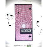 Slim Line Radial Stencil - Picket Fence Studios