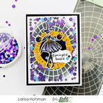 Slim Line Radial Stencil - Picket Fence Studios