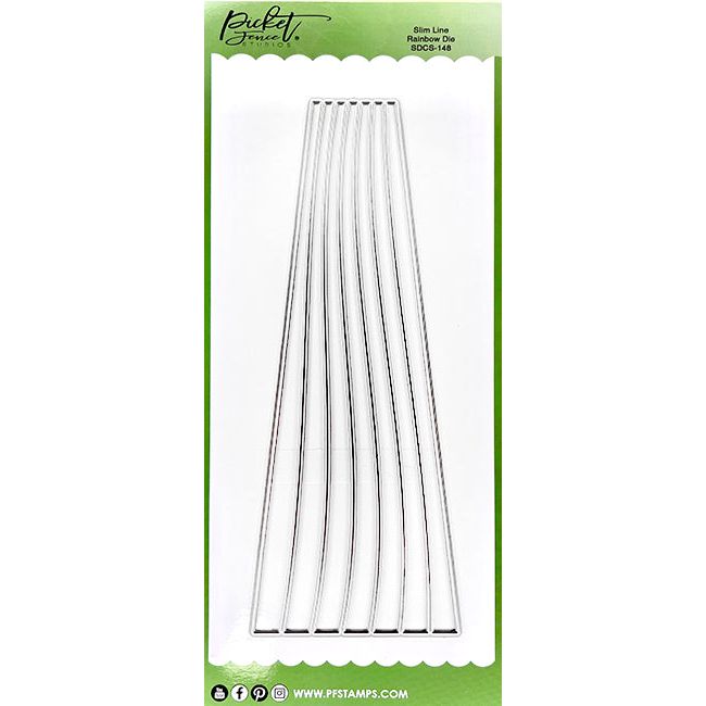 Slim Line Rainbow Die - Picket Fence Studios