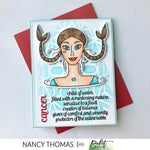 Slim Line Retro Burst Stencil - Picket Fence Studios