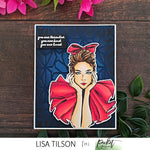 Slim Line Retro Burst Stencil - Picket Fence Studios