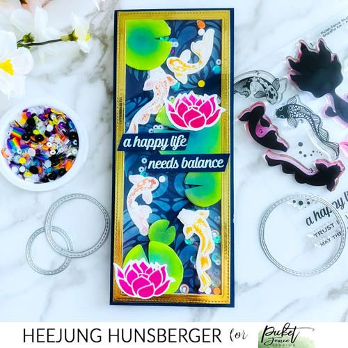 Slim Line Reverse Swirly Heart Stencil - Picket Fence Studios