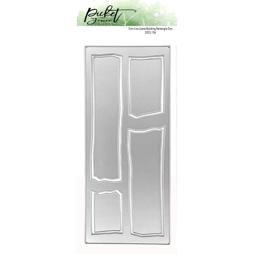 Slim Line Scene Building Rectangle One - Picket Fence Studios