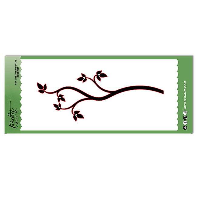 Slim Line Tree Branch Die - Picket Fence Studios
