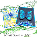 Slim Line Vertical Rays of Sun Stencil - Picket Fence Studios