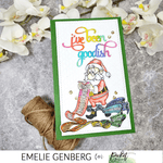 Slim Line Winter Rings Stencil - Picket Fence Studios