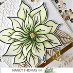 Slim Line Winter Rings Stencil - Picket Fence Studios