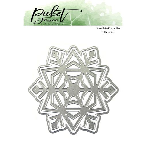 Snowflake Crystal Die - Picket Fence Studios