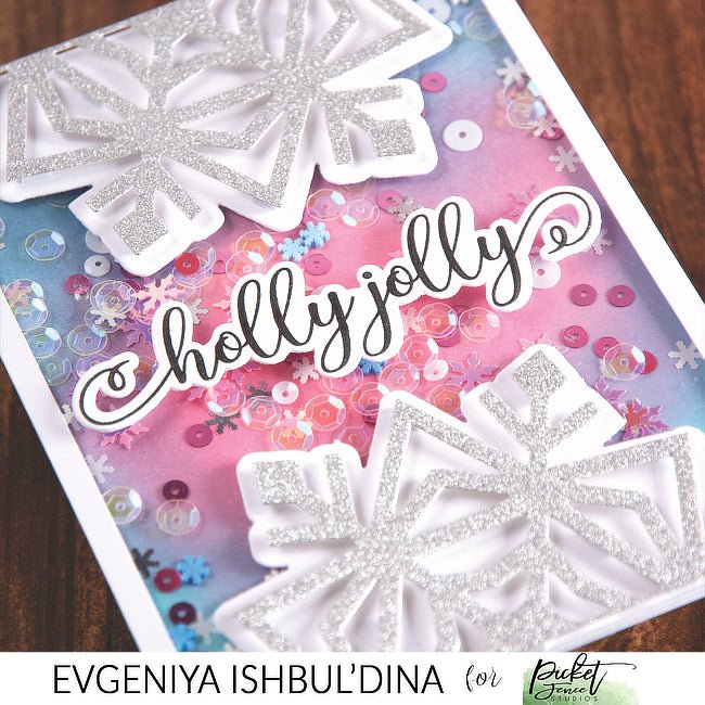 Snowflake Crystal Die - Picket Fence Studios