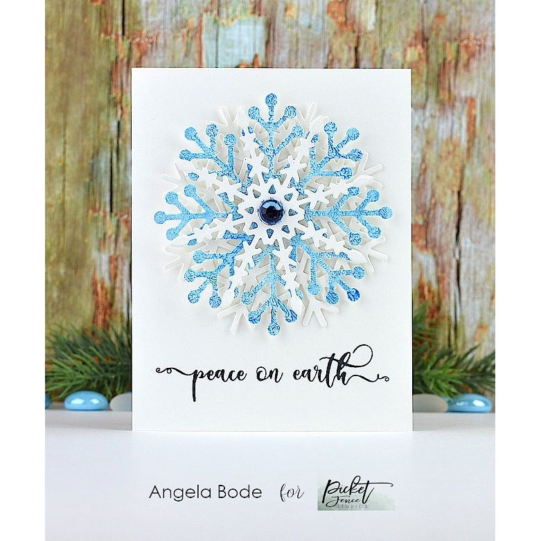 Snowflake LaWanda Die - Picket Fence Studios