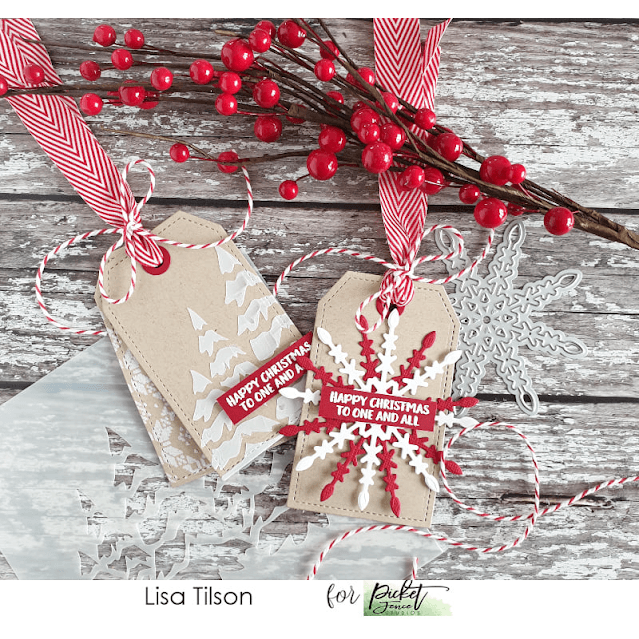 Snowflake LaWanda Die - Picket Fence Studios