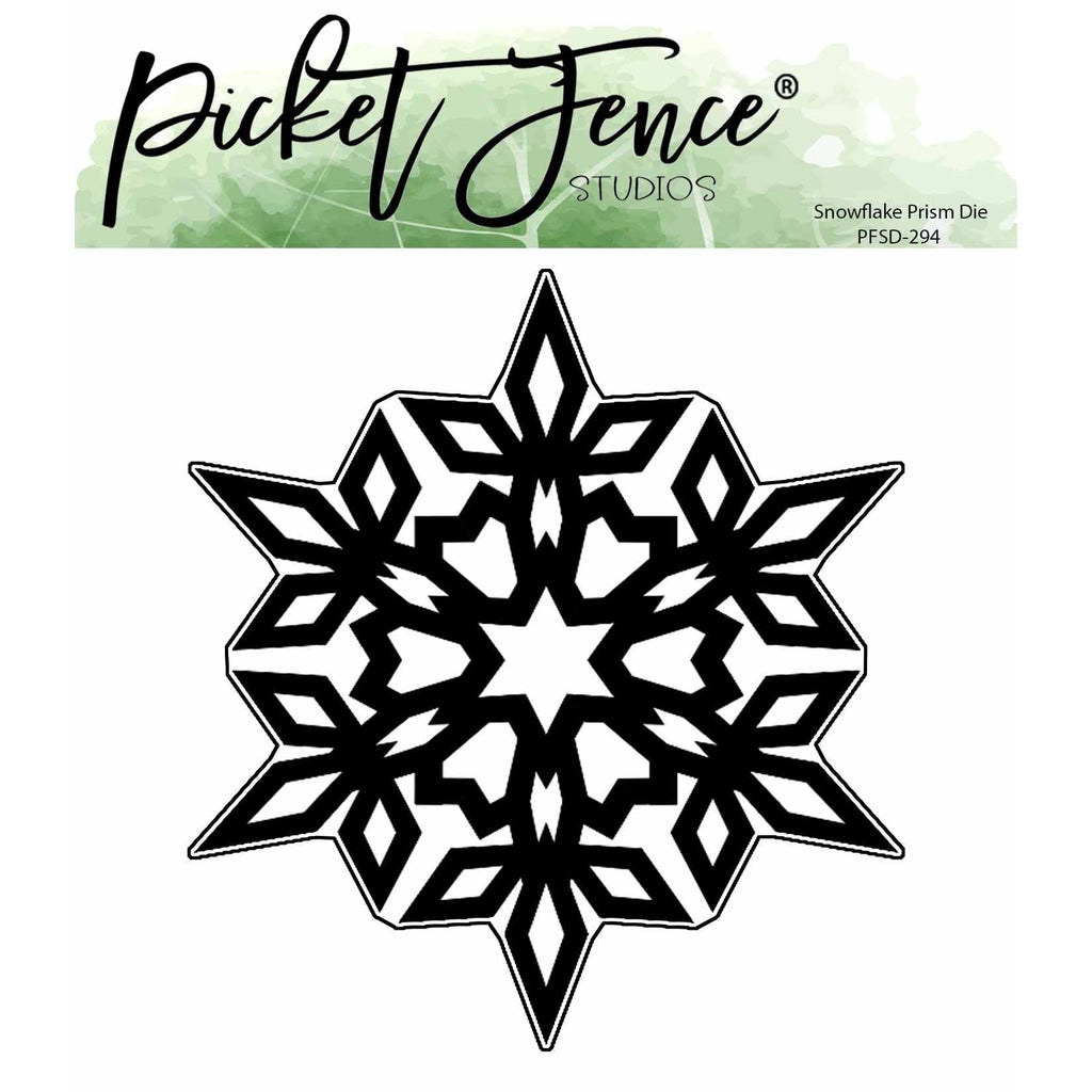 Snowflake Prism Die – Picket Fence Studios