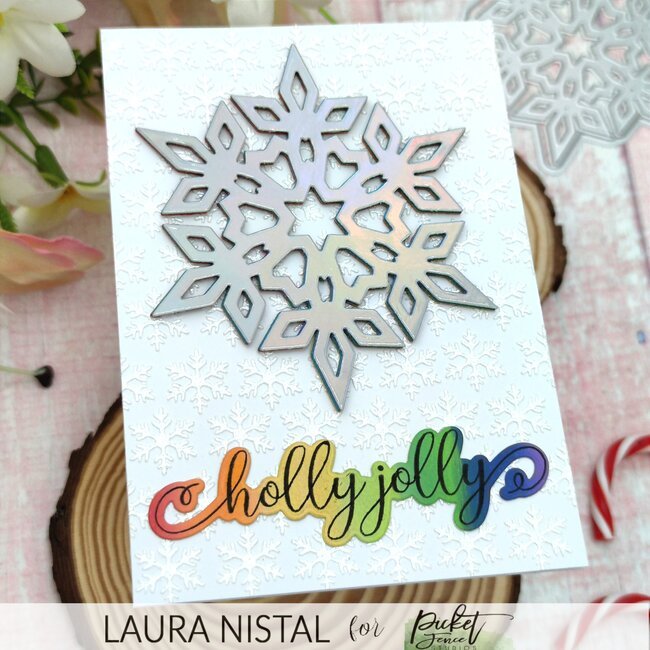 Snowflake Prism Die - Picket Fence Studios