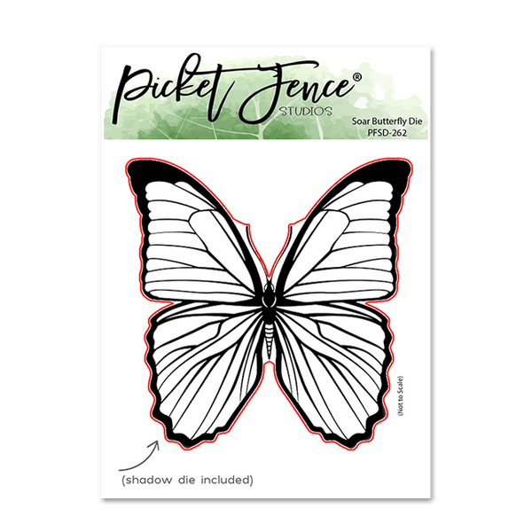 Soar Butterfly Die - Picket Fence Studios