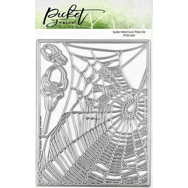 Spider Web Cover Plate Die - Picket Fence Studios
