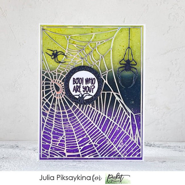 Spider Web Cover Plate Die - Picket Fence Studios