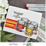 Sponsored by Coffee Coordinating Die - Picket Fence Studios