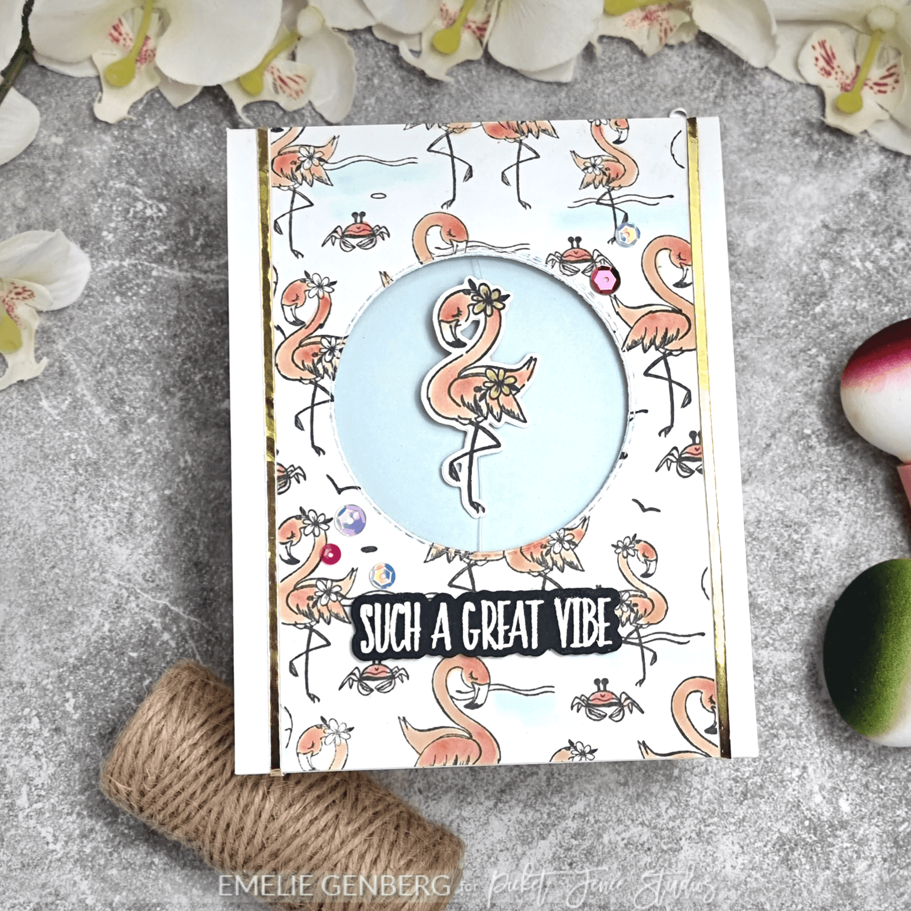 Summer Beach Friends Dear - Picket Fence Studios