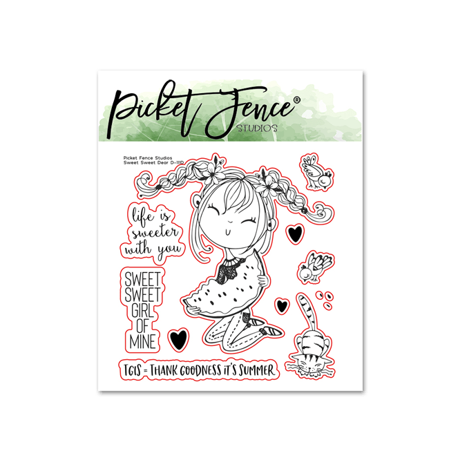 Sweet Sweet Dear Coordinating Die - Picket Fence Studios