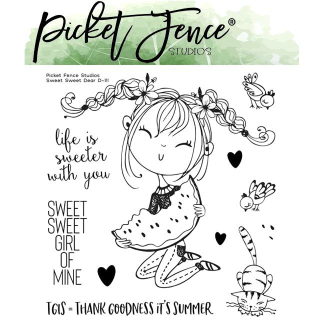 Sweet Sweet Dear Coordinating Die - Picket Fence Studios