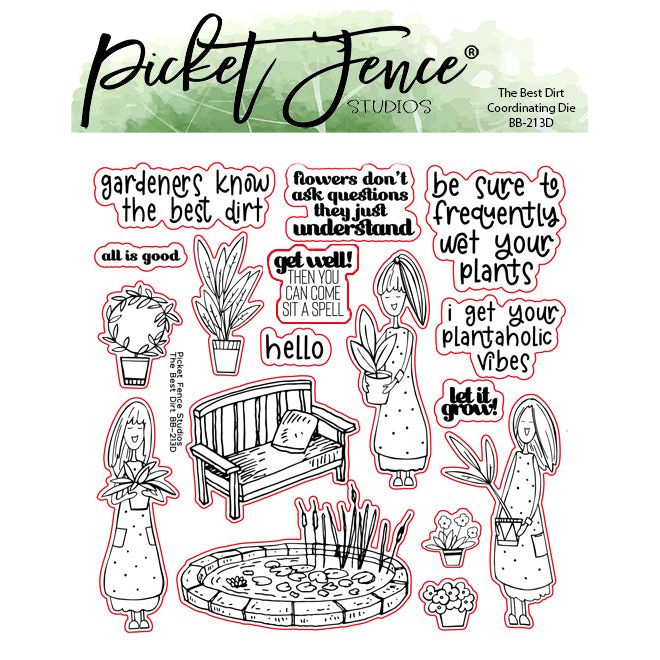 The Best Dirt Coordinating Die - Picket Fence Studios