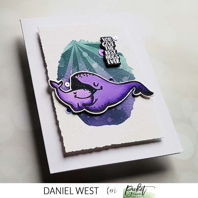 The Best Hugs Ever Coordinating Die - Picket Fence Studios