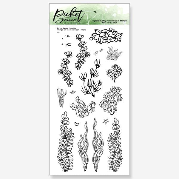 Things on the Sea Floor Coordinating Die - Picket Fence Studios