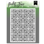 Trapezoid Spiral 6x8 Stencil - Picket Fence Studios