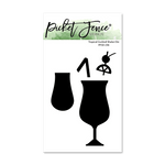 Tropical Cocktail Shaker Die - Picket Fence Studios