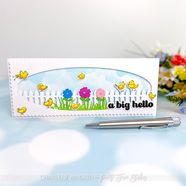 Tweet Tweet Friends Coordinating Die - Picket Fence Studios