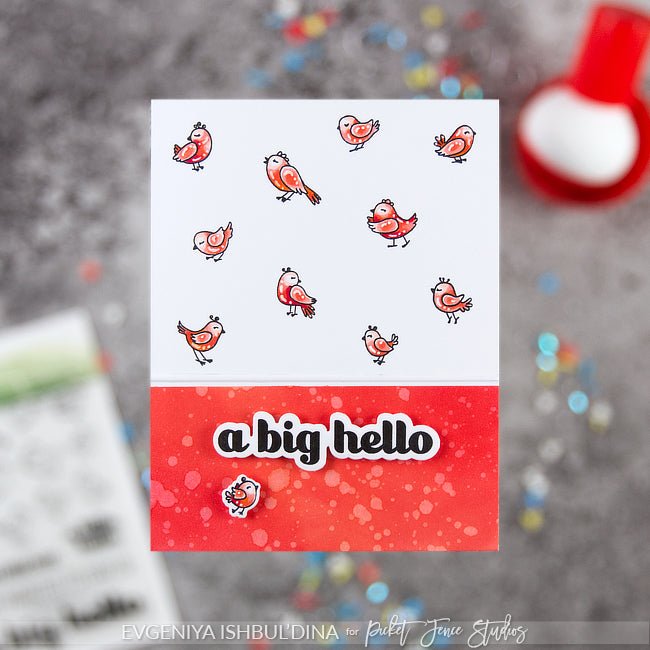 Tweet Tweet Friends Coordinating Die - Picket Fence Studios